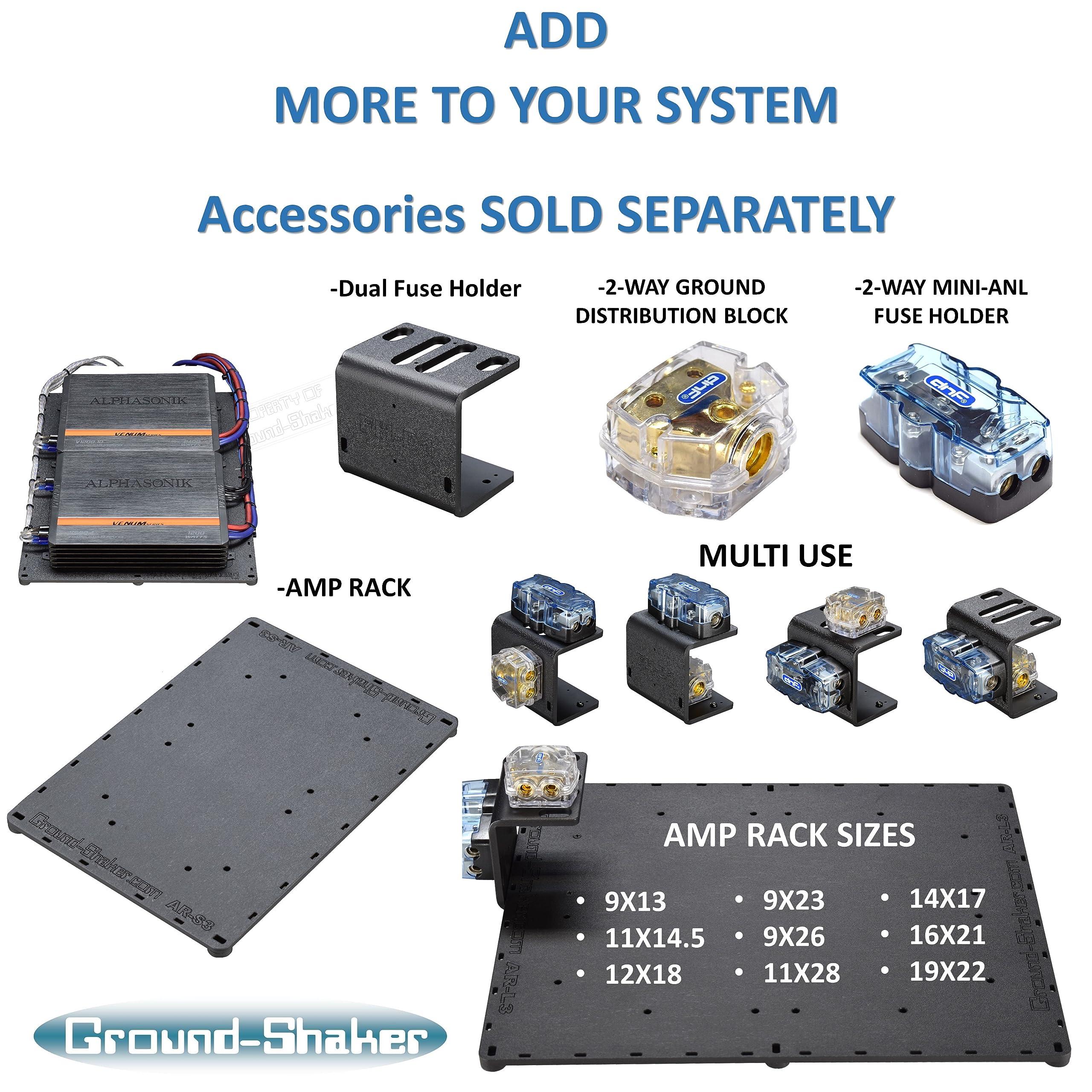 Ground-Shaker 12" Single Ported/Vented X-Large Sub Box Sub Woofer Enclosure 12" Ground Shaker Box