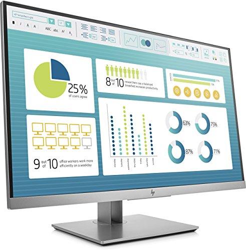 HP HP EliteDisplay E273 27-Inch Screen LED-Lit Monitor Black/Silver (1FH50A8#ABA) (Renewed)