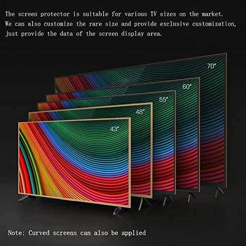 JCSKY JCSKY TV Screen Protector Matte Protective Film, Blocks Excessive Harmful Blue Light, Eye Protection Anti-Myopia for LCD/LED/OLED & QLED 4K HDTV, Easy to Use,42in917516mm