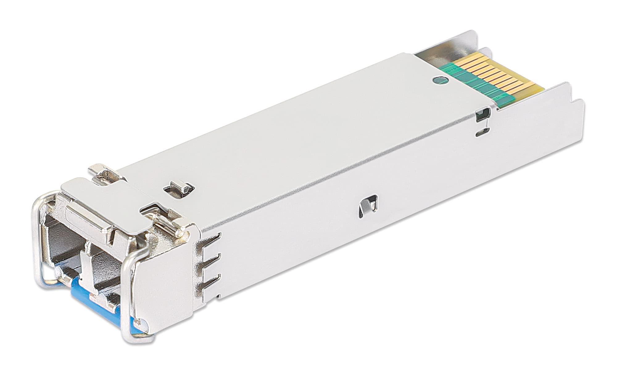 Intellinet Intellinet Industrial 1000Base-LX SFP to LC Single-Mode 1G Fiber Transceiver - Wavelength 1310 nm, Hot Plugging, Up to 6.2 mi., MSA Comp, DDM/DOM - 3 Yr Mfg Warranty - 508568