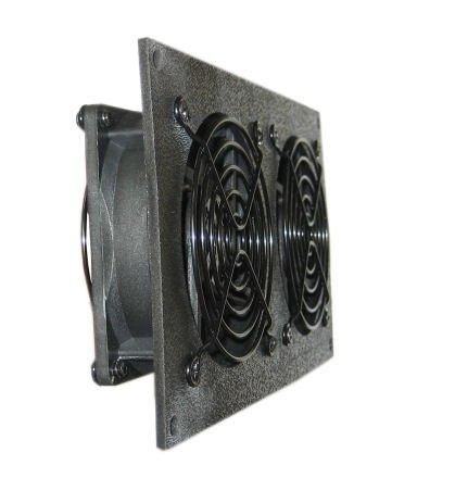 coolerguys coolerguys Dual 80mm USB Powered Cabinet Cooler for Cabinet & Home Theaters