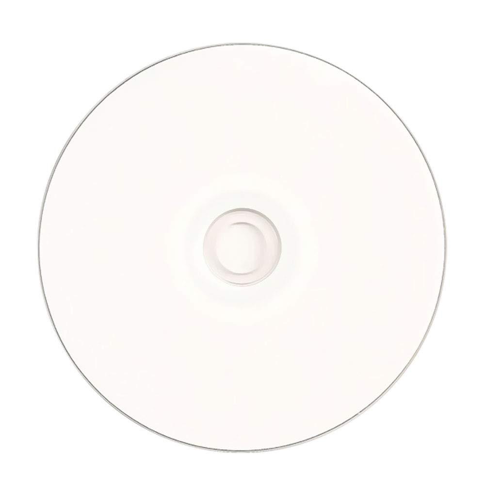Ridata 100 Pack Ridata 6X BD-R BDR 25GB Single Layer Blue Blu-ray White Inkjet Hub Printable Recordable Blank Media Disc with Spindle Packing