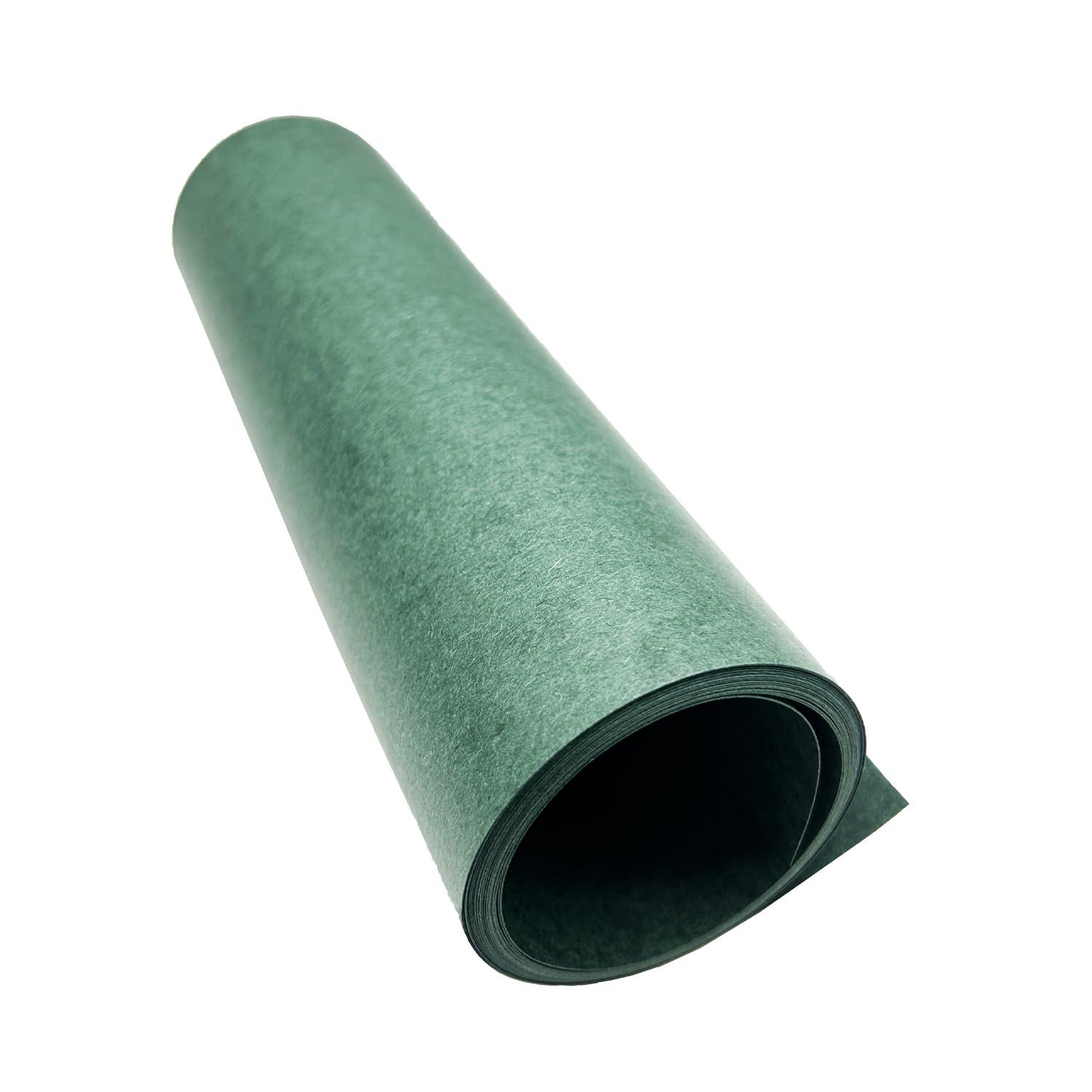 JichuET JichuET Electrical Insulating Fish Paper 200mm(7.9in) Width 3m Length 0.2mm Thickness Insulator Gasket Green