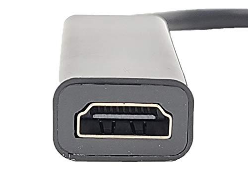 MICRO CONNECTORS Micro Connectors, Inc. 9-Inch DisplayPort Male to HDMI Female Dongle (DP-HDMI-9)