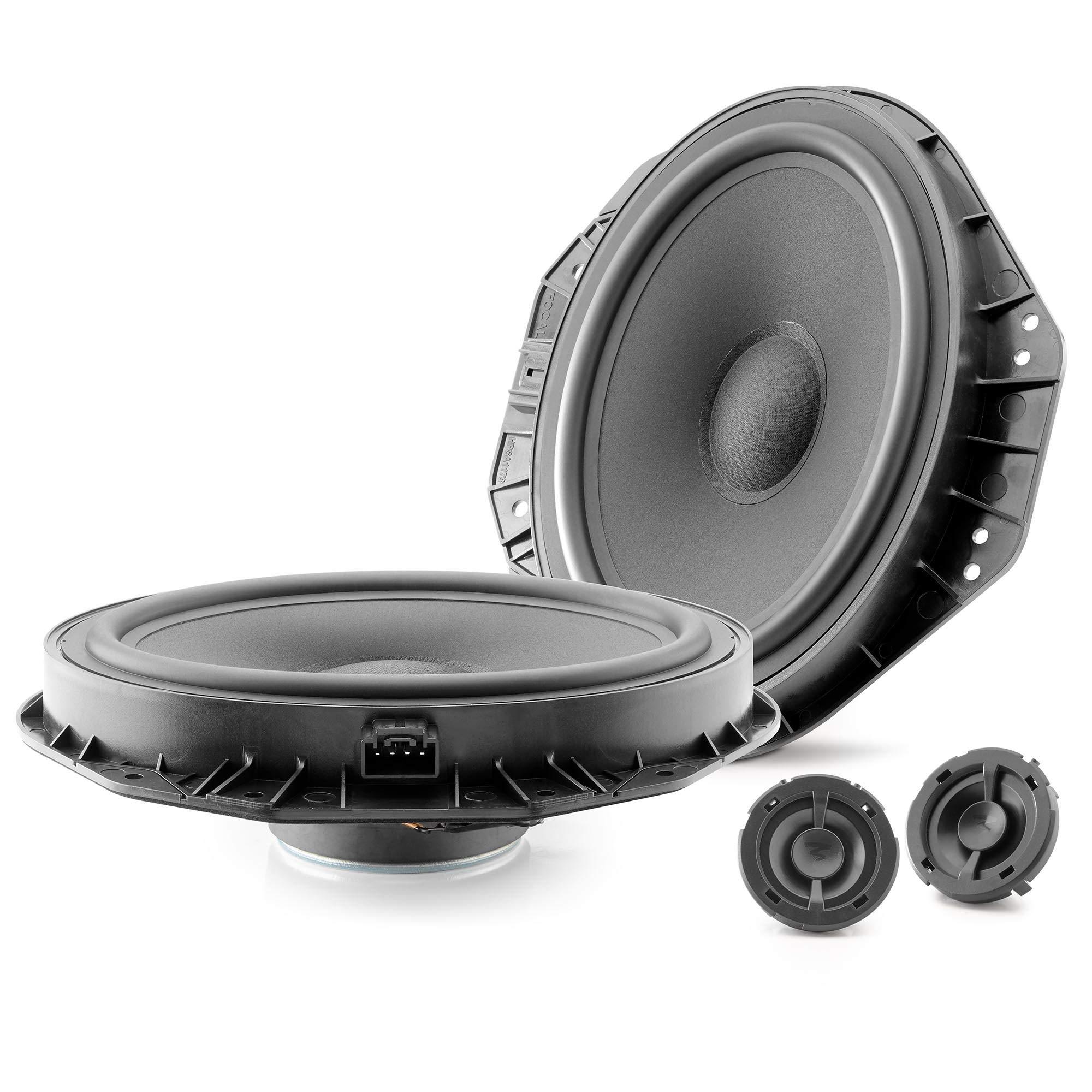 Focal Focal Bundle: 1 Pair of Focal IS690 2-Way 6x9 Component Kit and 1 Pair of Focal IC165 2-Way 6.5 Coaxial Kit