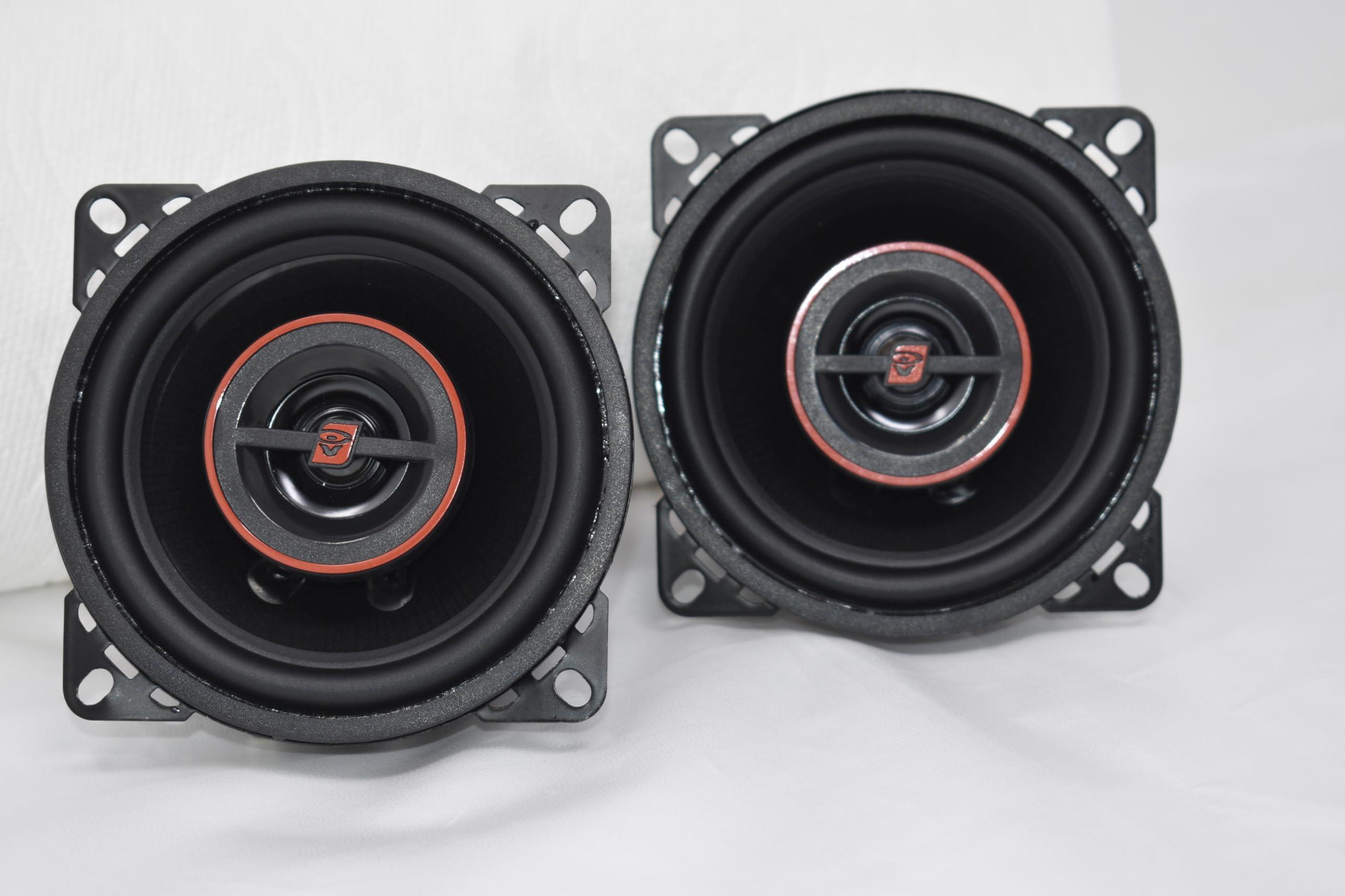 Cerwin-Vega CERWIN-Vega Mobile H740 HED(R) Series 2-Way Coaxial Speakers (4\", 275 Watts max), Black