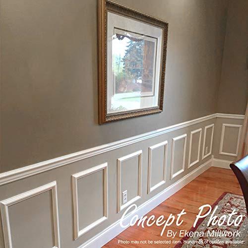 Ekena Millwork Ekena Millwork PNL16X28AS-01 16\"W x 28\"H x 1/2\"P Ashford Molded Classic Wainscot Wall Panel