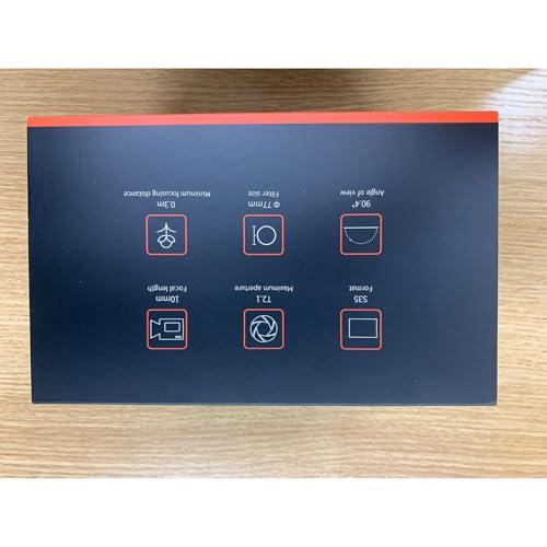 7artisans 7artisans 10mm T2.1 Hope Series Professional Cine Lens S35 Frame Mirrorless Cameras Lens Compatible for Macro 4/3 Mount,MFT Mount/LUMIX GH5LL/LUMIX GH5S/Z CAM/LUMIX GH6/BMPCC4K/DC-BGH1(Black)