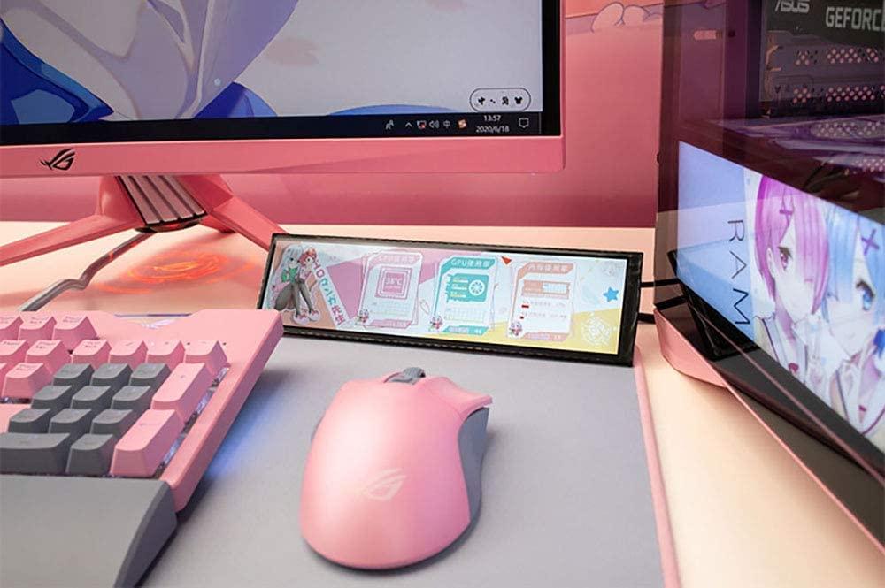 EDIY EDIY 8.8 inch IPS Screen AIDA64 CPU Temperature Monitor 1920x480 LED Display for Cars Monitor GPU Computer Case Sub Screen Raspberry Pi MIPI DIY Kits