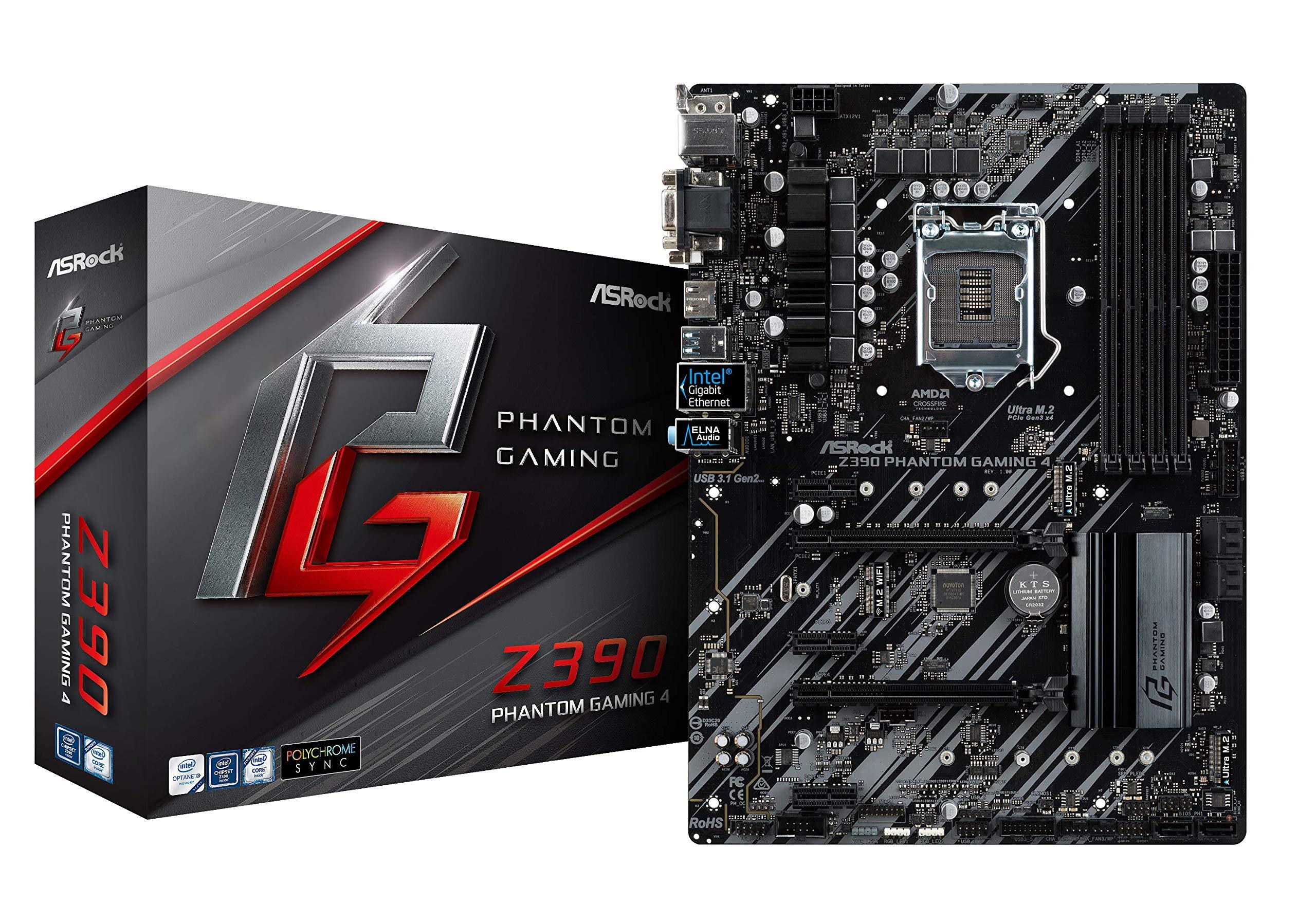 ASRock ASRock Motherboard (Z390 PHANTOM GAMING 4)
