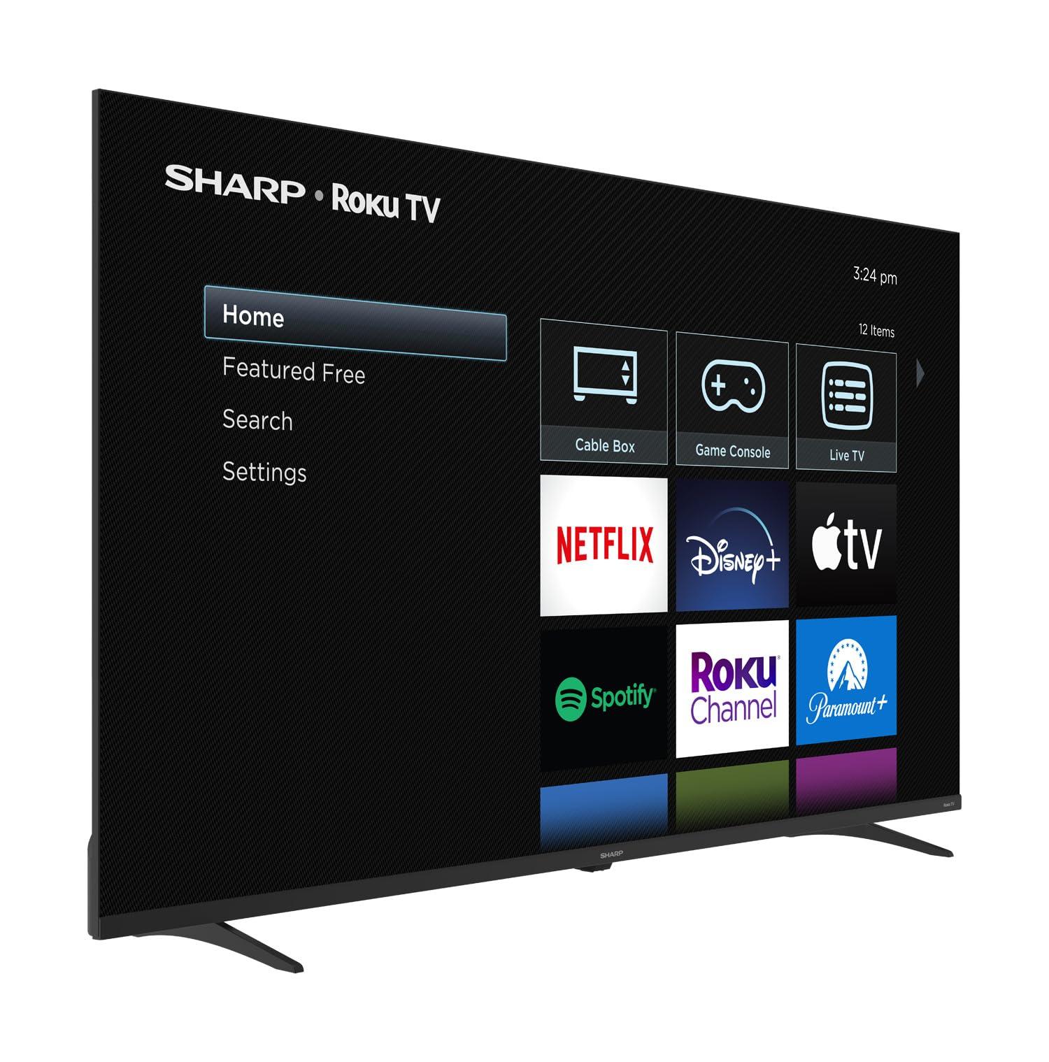 Sharp SHARP Roku TV 50" Class (49.51" Diag.) 4K Ultra HD with HDR10
