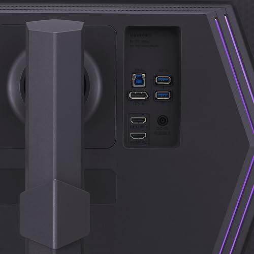 LG LG 27\" UltraGear 4K UHD (3840x2160) Gaming Monitor, 144Hz, 1ms, VESA DisplayHDR 400, G-SYNC and AMD FreeSync Premium, HDMI 2.1, DisplayPort, 4-Pole HP Out DTS HP:X, Tilt/Height/Pivot Stand, Black