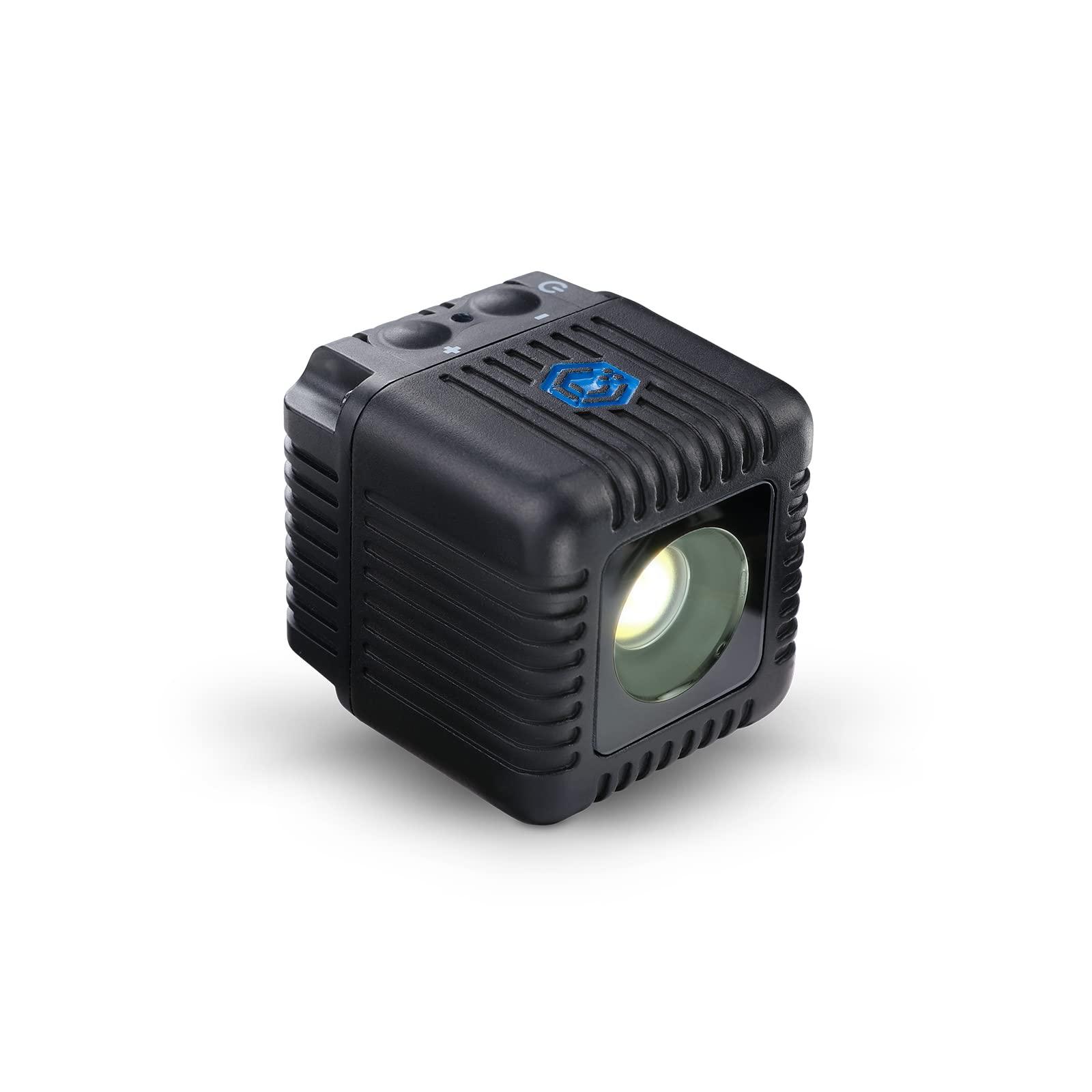 LUME CUBE Lume Cube 2.0 Portable App-Controlled Waterproof LED Cube Light with DSLR Shoe Mount | Waterproof, Adjustable Brightness, Indoor Studio & Outdoor Use, for Photo and Video