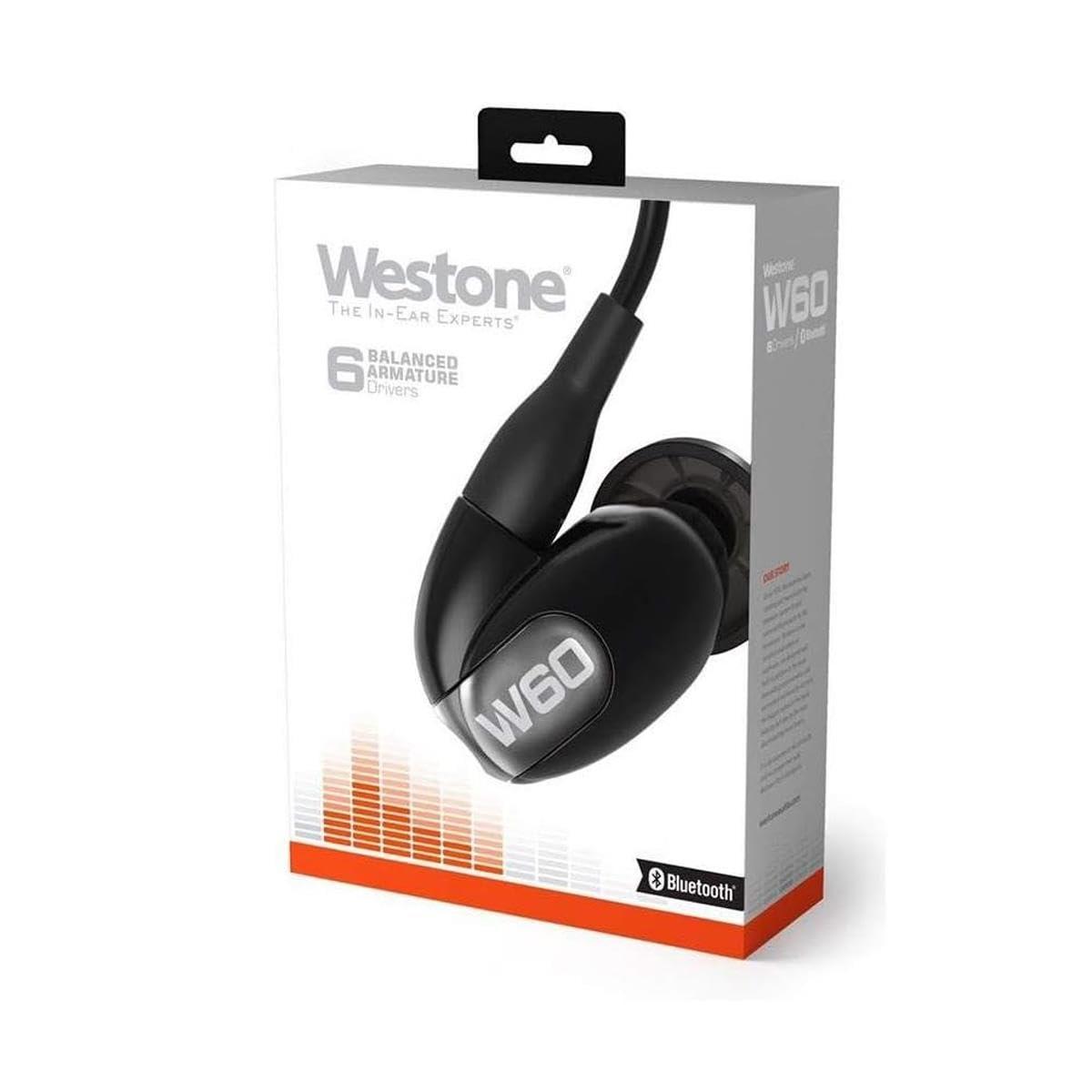 Westone Westone W60 Six-Driver True-Fit Earphones with MMCX Audio and Bluetooth Cables