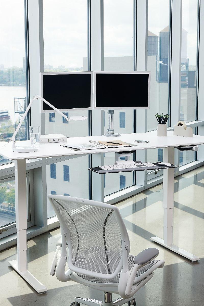 Humanscale Humanscale M/Flex M2 Monitor Arms: Base Bracket for 1 Monitor