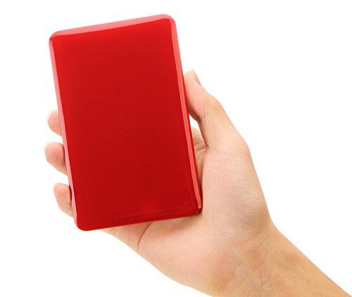 BIPRA Bipra U3 2.5 inch USB 3.0 Mac Edition Portable External Hard Drive - Red (1 TB)