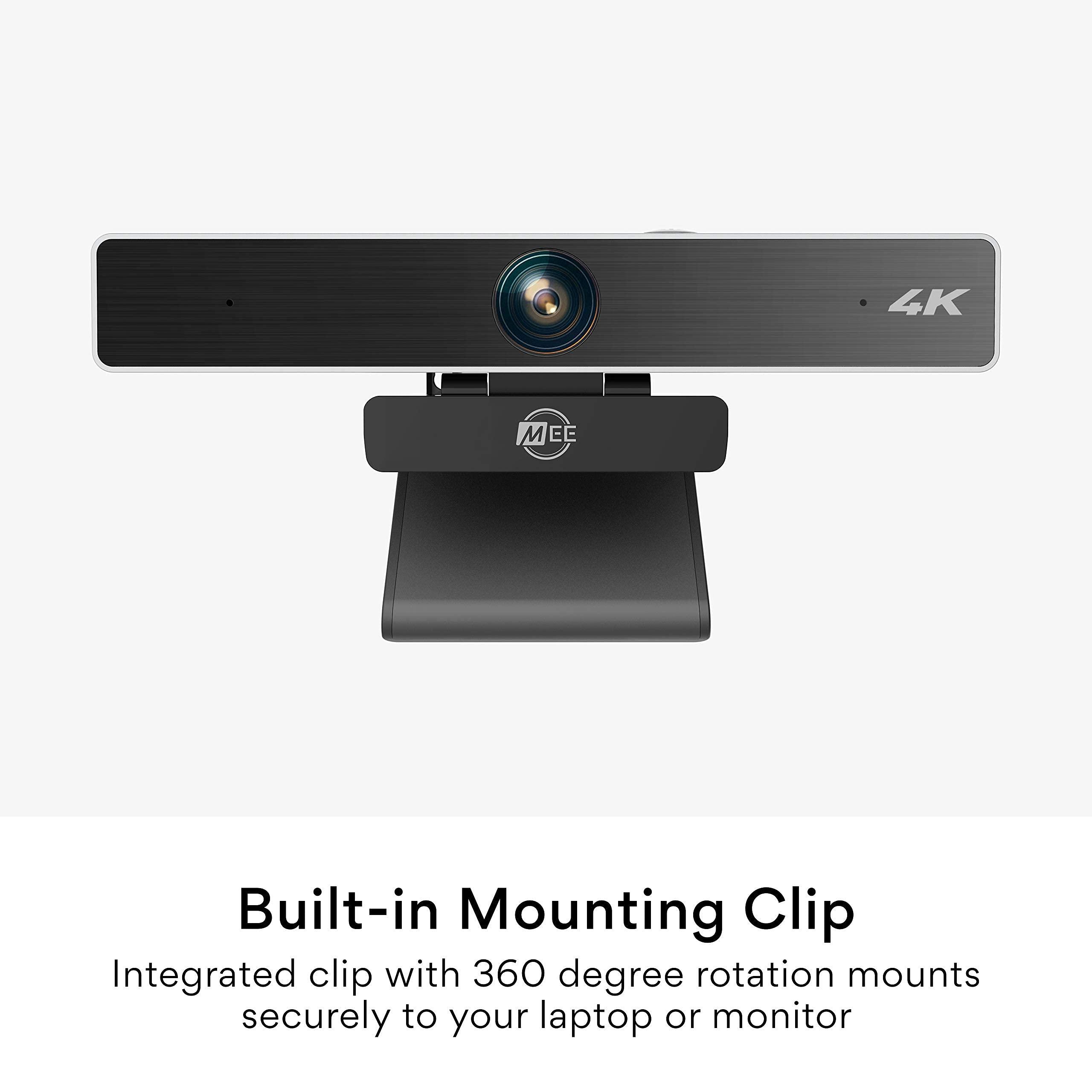 MEE audio MEE audio C11Z 4K Ultra HD Conference Webcam with ANC Microphone (Renewed)
