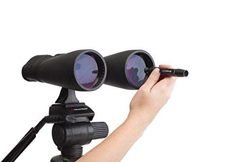 Celestron Celestron - 80mm Travel Scope - Portable Refractor Telescope - Bonus Astronomy Software Package - Digiscoping Smartphone Adapter & LensPen - Optics Cleaning Tool, Black (93575)