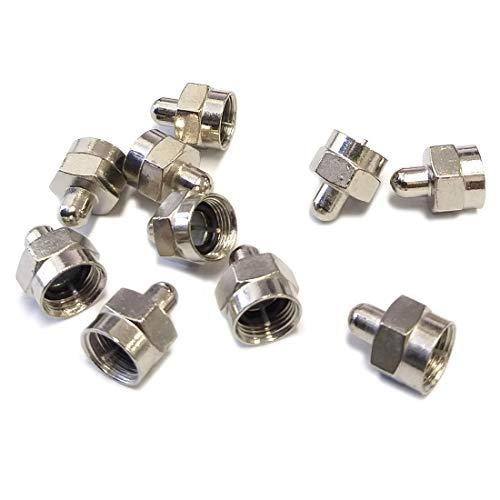 GARASANI 10 Pack Termination of a 75 Ohm Type F line, Commonly Found Type F Connector widely Used