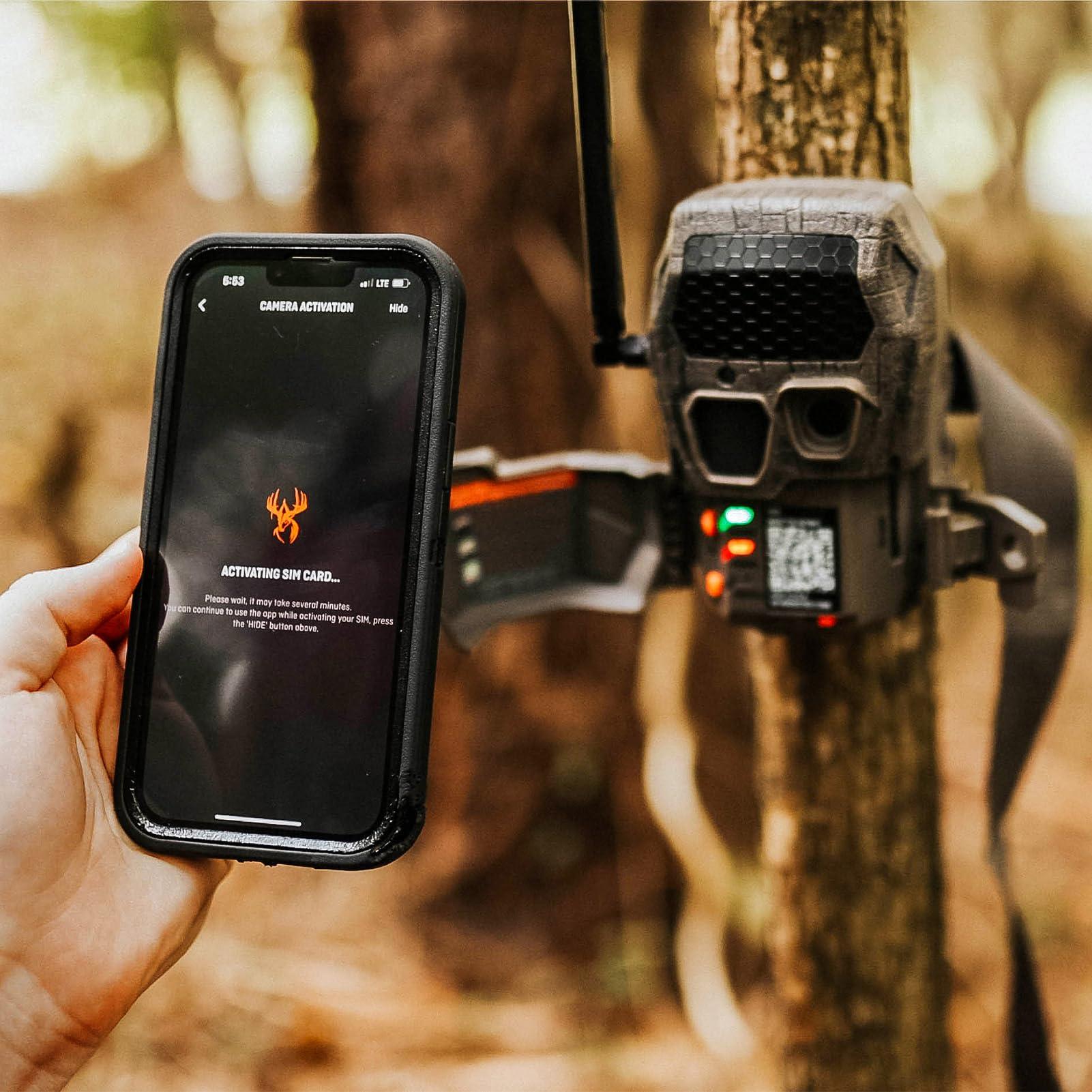 Wildgame Innovations Wildgame Innovations Encounter XT Cellular Trail Camera Compatible with HuntSmart | 26 MP 80 ft Dual Network Photo & Video Game Camera for Hunting and Wildlife Scouting