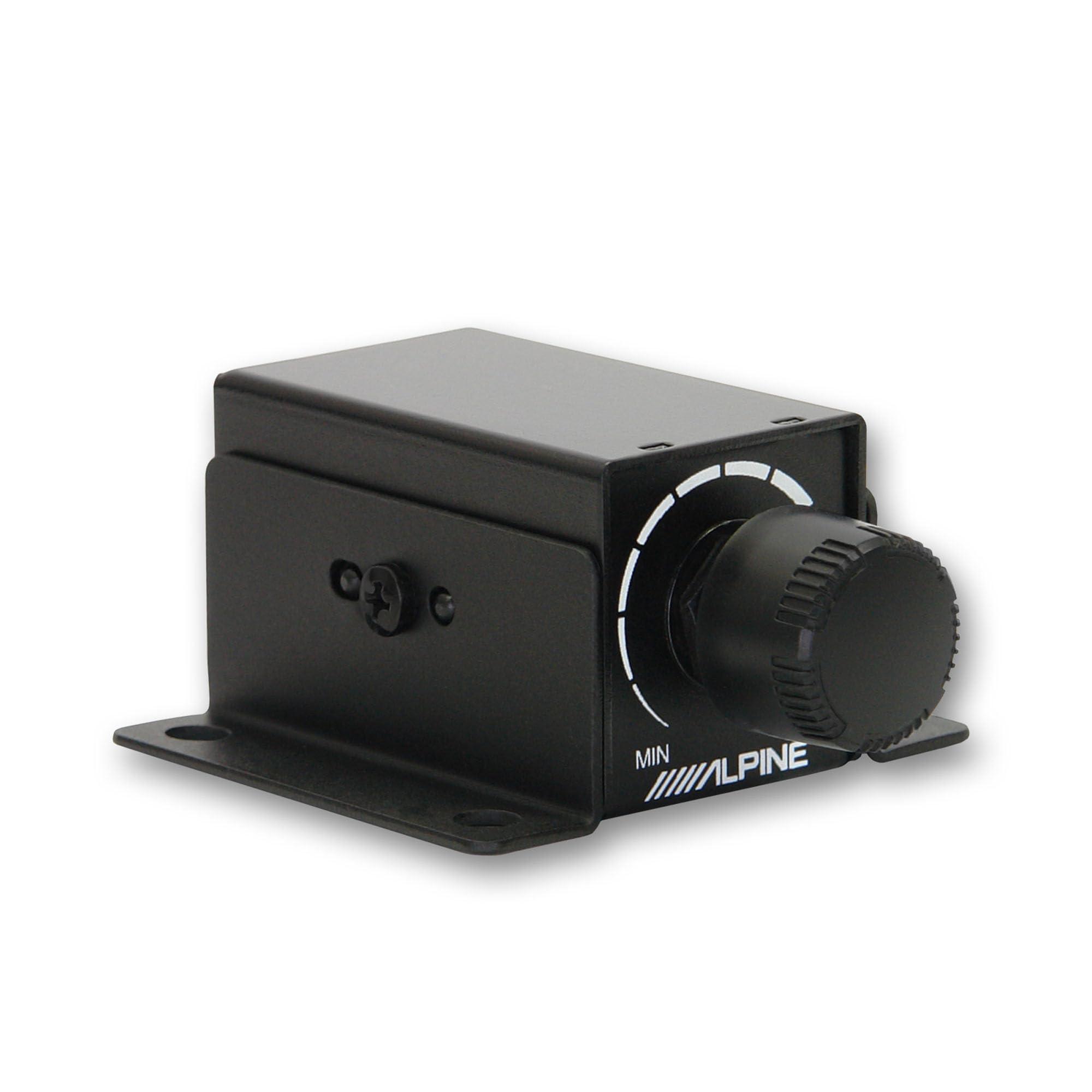 Alpine Alpine S2-A55V S-Series Class-D 5-Channel Amplifier & RUX-KNOB.2 Remote Bass Knob Bundle