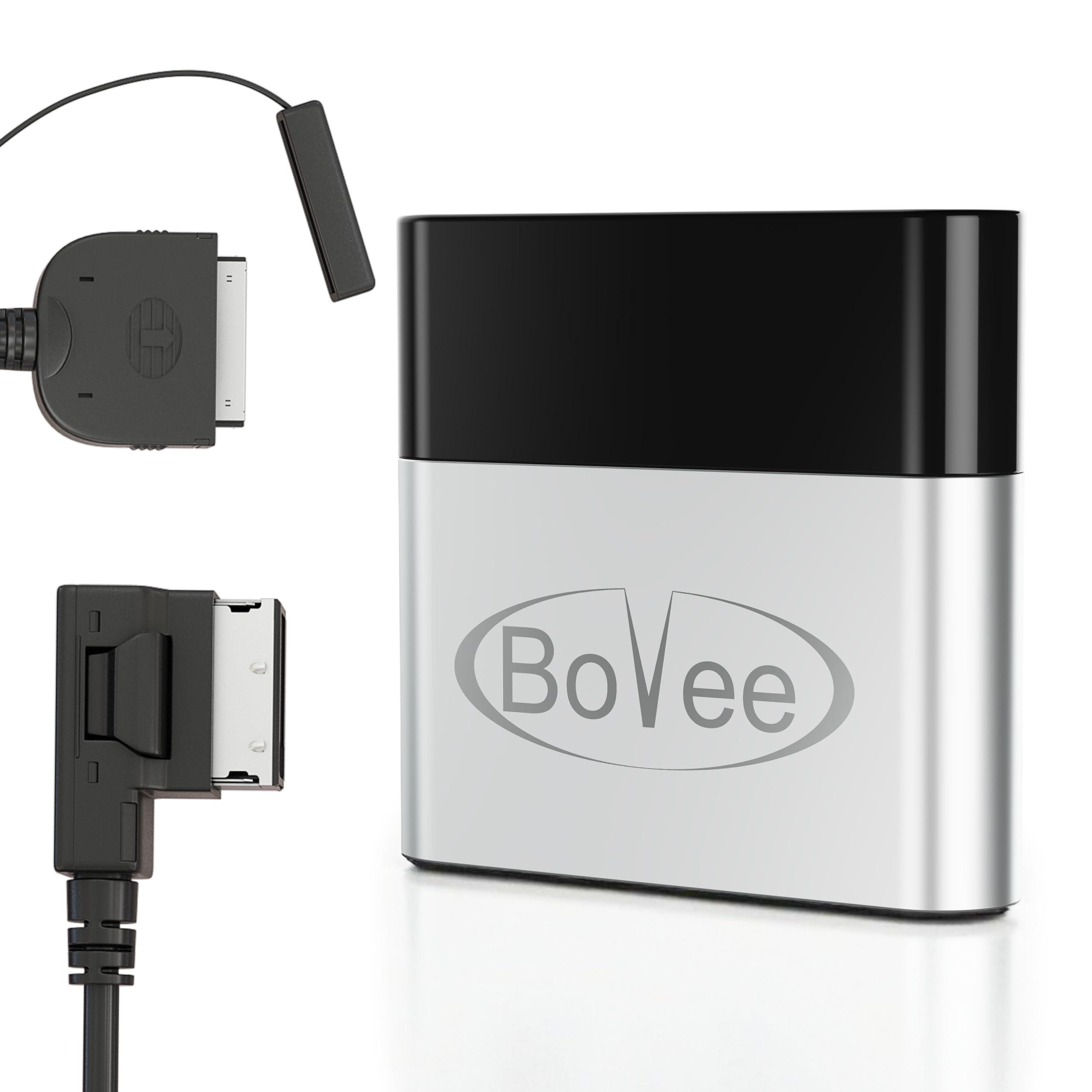 Bovee Bovee 1000 - Wireless Music Interface Adaptor Compatible with Audi, Mercedes, and Volkswagen car kit with 30 pin iPod Connector - Compatible with iPhone and Android