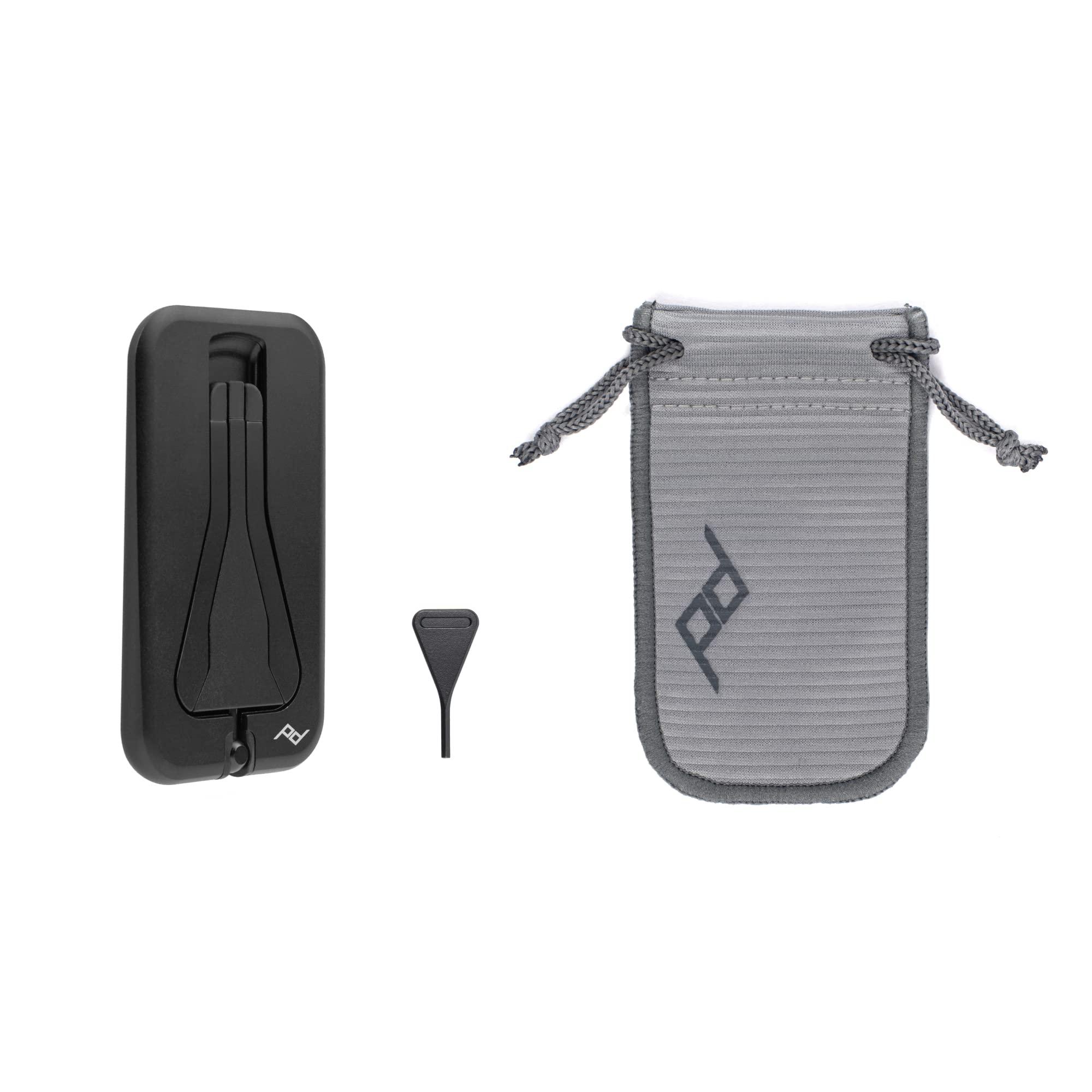 Peak Design Peak Design Mobile Tripod, Black, Compact Design, Portable and Pocket Friendly, MagSafe Compatible, SlimLink Mounting, Use It as a 3-Legged Stand, Kickstand or Grip, Phone Tripod Stand