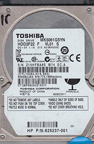 Toshiba Toshiba MK5061GSYN 500 GB Internal Hard Drive (MK5061GSYN)