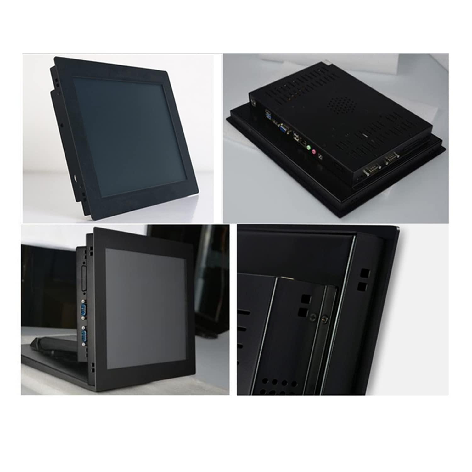 DirectNine Basics 15 Inch Resistive Touch Screen Industrial All-in-one PC WiFi with LAN Win10 (4GB RAM 512GB SSD, Core i5-6200U)