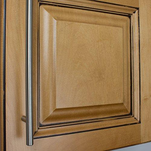 GlideRite Hardware GlideRite Hardware 5012-228-SS-10 9 inch Cc Stainless Steel 12 inch Long Solid Handle bar Pulls 10 Pack