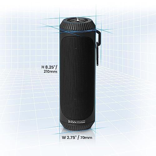BOSS Audio Systems BOSS Audio Systems BOLT Portable Wireless Bluetooth Speaker - Black, Loud 1.5 Inch Speakers With Bass, Weatherproof, Flashlight, Sold In Pairs, For Outdoor, Home, Party, iPhone, Computer, Desktop