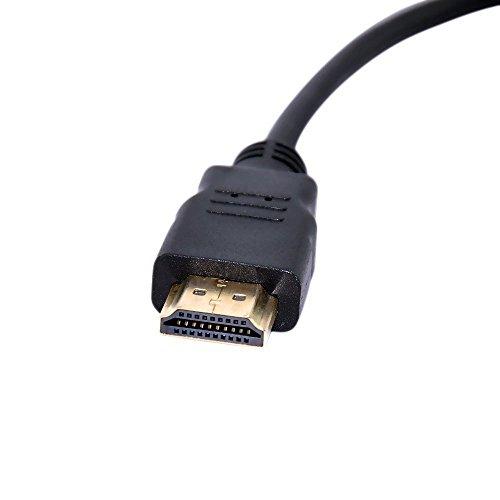 AYAGROUP AYA 9" HDMI Male to VGA Female (15-Pin) Video Converter Adapter 1080p for PC, TV, Notebooks