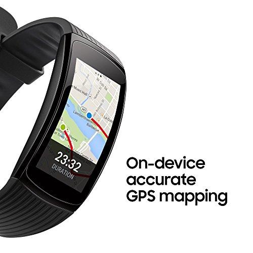 SAMSUNG Samsung Gear Fit2 Pro Fitness Smartwatch (Small) - Black (Renewed)