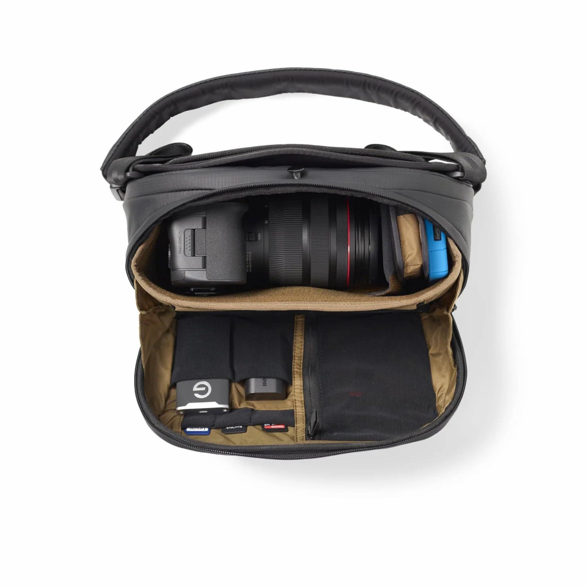 NOMATIC NOMATIC McKinnon Camera Sling 8L: Versatile Camera Bag for Photographers with Quick Access, Secure Storage for Mirrorless or DSLR Camera, Lightweight Crossbody Sling & External Tripod Attachment