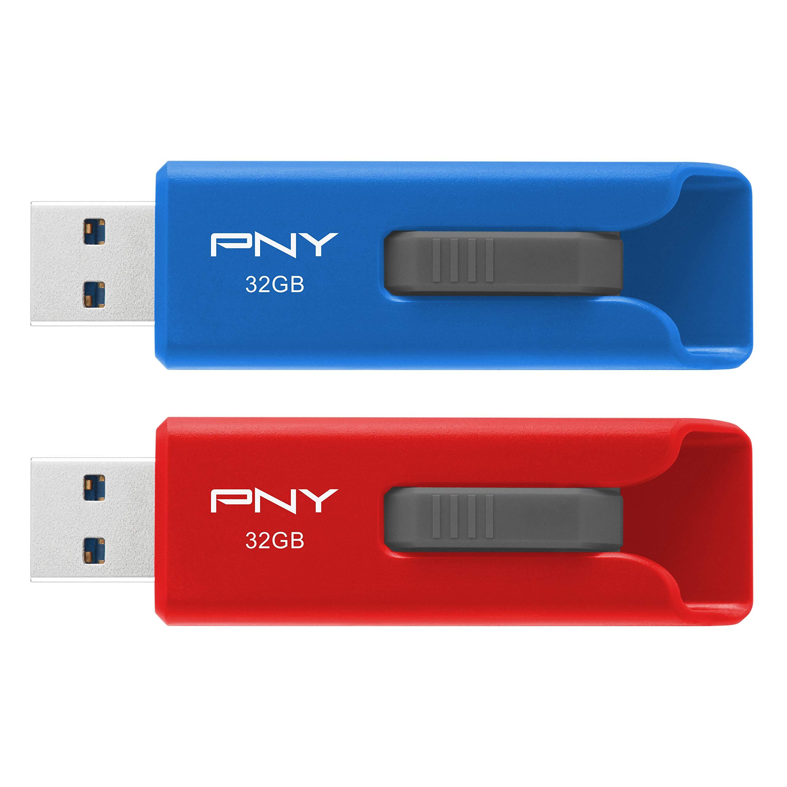 PNY PNY 32GB USB 2.0 Flash Drive 2-Pack (P-FD32GX2PNY-GE)