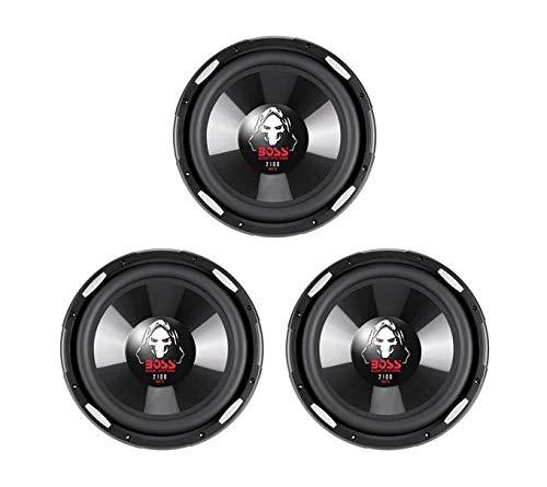 BOSS Audio Systems 3) NEW BOSS Phantom P106DVC 10" 6300W DVC Car Audio Power Subwoofers Subs 4 Ohm