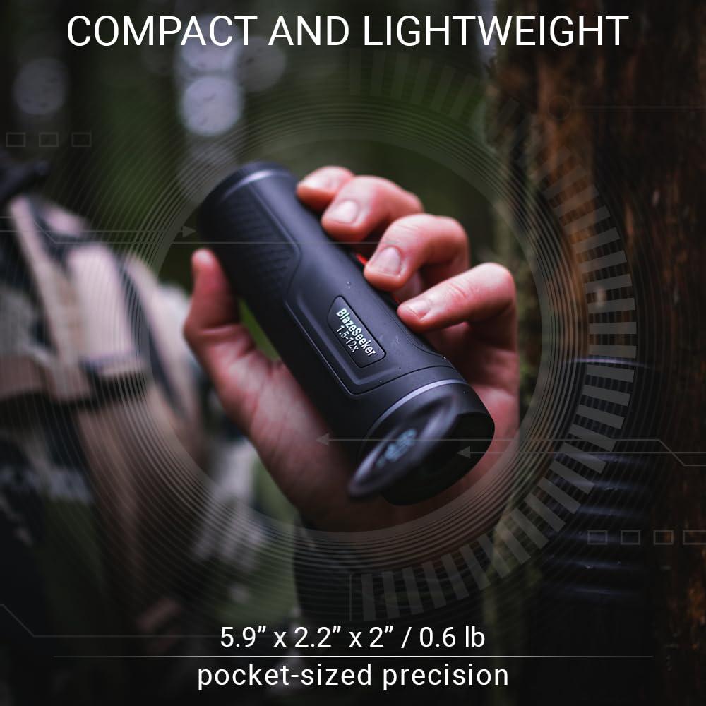 ATN ATN BlazeSeeker-207 Thermal Imaging Monocular 256x192; 1-8.8X 12 Micron <35 NETD 50 Hz