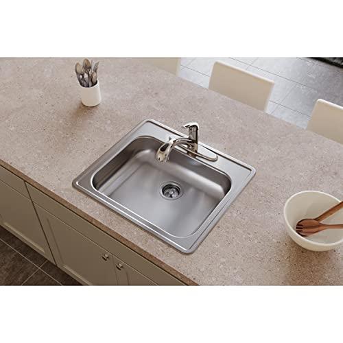 Elkay Elkay GE125223 Dayton Single Bowl Drop-in Stainless Steel Sink