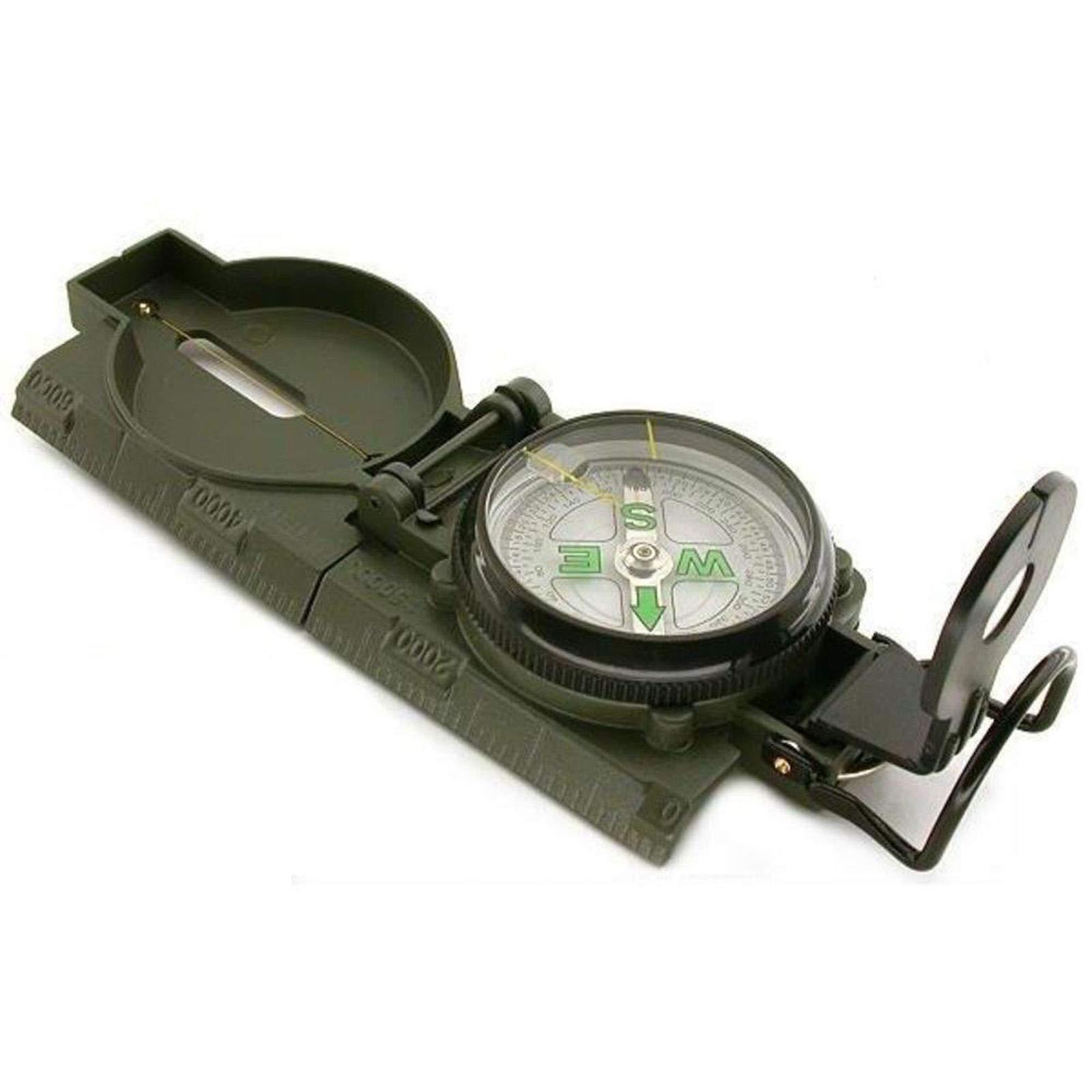 SE SE Survivor Series Army Green Precision Lensatic Compass - CC45-2A