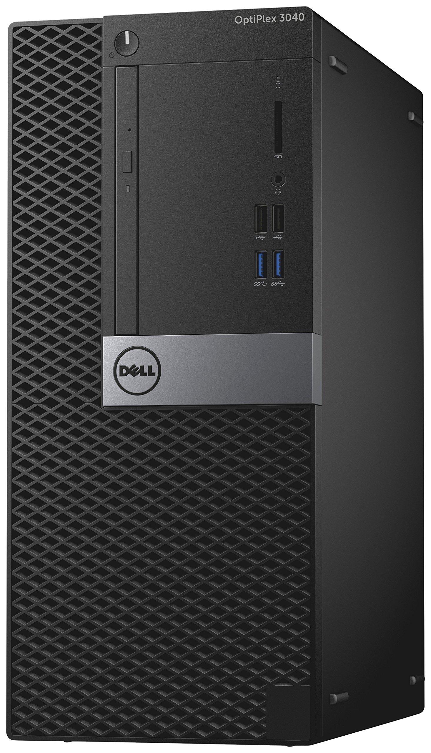 Dell Dell M0NKD OptiPlex 3040 MT (Intel Core i5-6500, 8GB 1600MHz DDR3L RAM, 500GB HDD, Windows 10 Pro, Black)