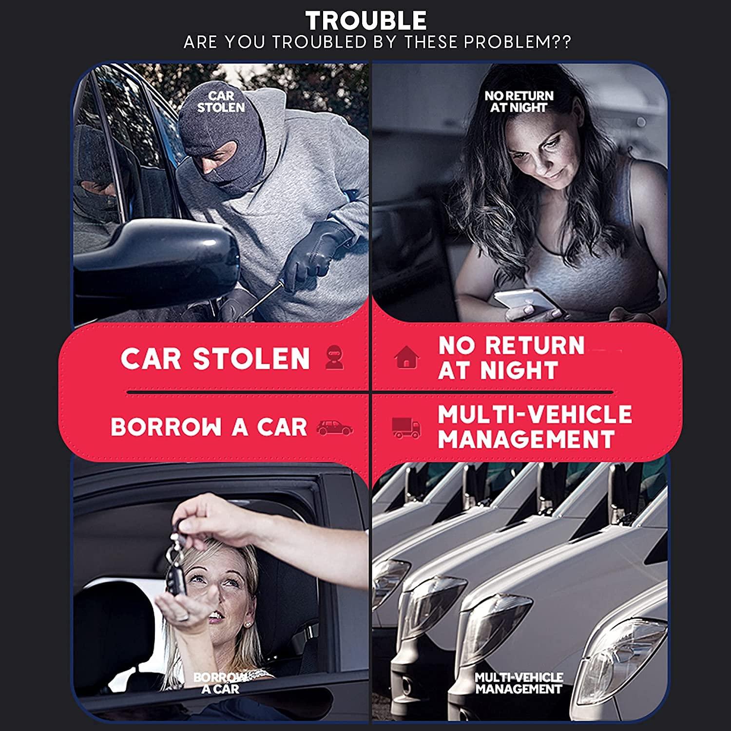 Vape and Wires Vape and Wires GPS Tracker for Vehicles, Mini Magnetic GPS Real time Car Locator, Full USA Coverage, No Monthly Fee, Long Standby GSM SIM GPS Tracker for Vehicle/Car/Person Model 2022A