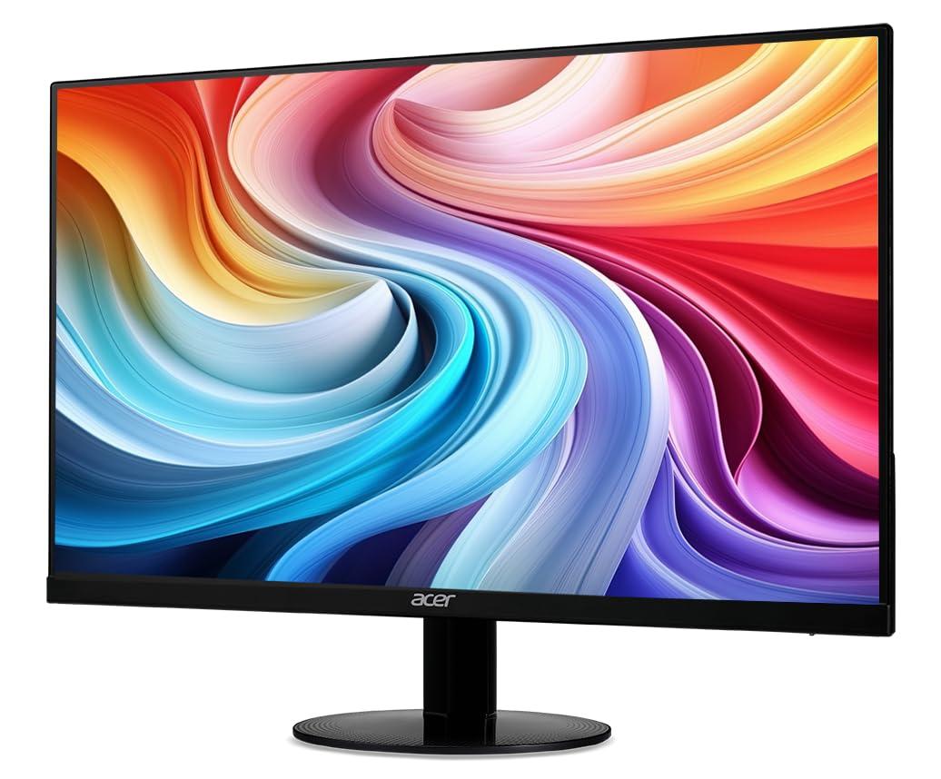 acer Acer SB270 G0bi 27" IPS Full HD (1920 x 1080) Ultra-Thin Zero-Frame Gaming Office Monitor | Adaptive-Sync Support (FreeSync Compatible) | Up to 120Hz Refresh | 1ms (VRB) | Tilt | HDMI & VGA Ports