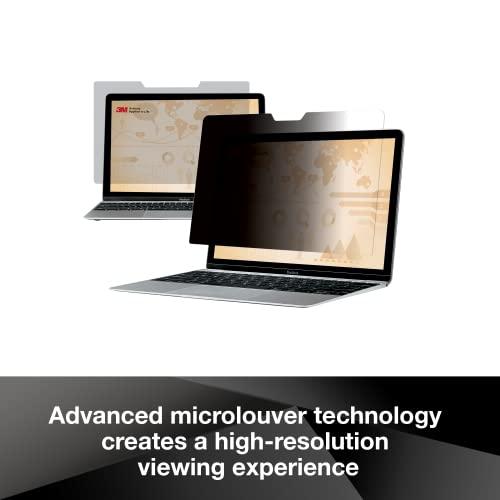 3M 3M Privacy Filter for Apple MacBook Pro16 with Comply Attachment System for Flip-Share, Reversible Gloss/Matte, Reduces Blue Light, Screen Protection (PFNAP010)