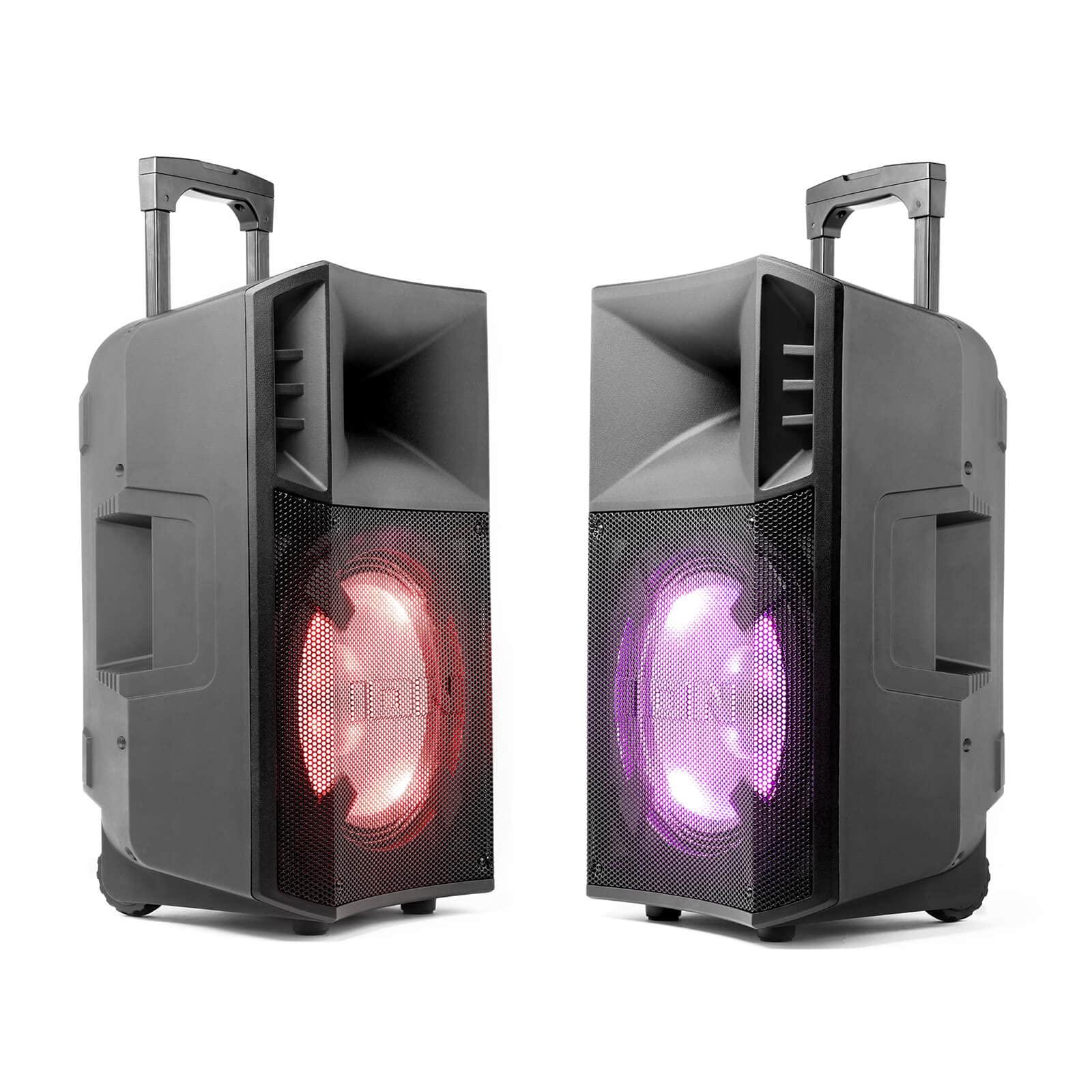 Ion Ion IPA118A Power Glow 300 Bluetooth 300 Watt Portable Speaker System (Black)