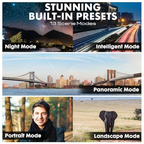 Minolta Minolta 20 Mega Pixels 40x Optical Zoom Digital Camera with 1080p FHD Video, Silver