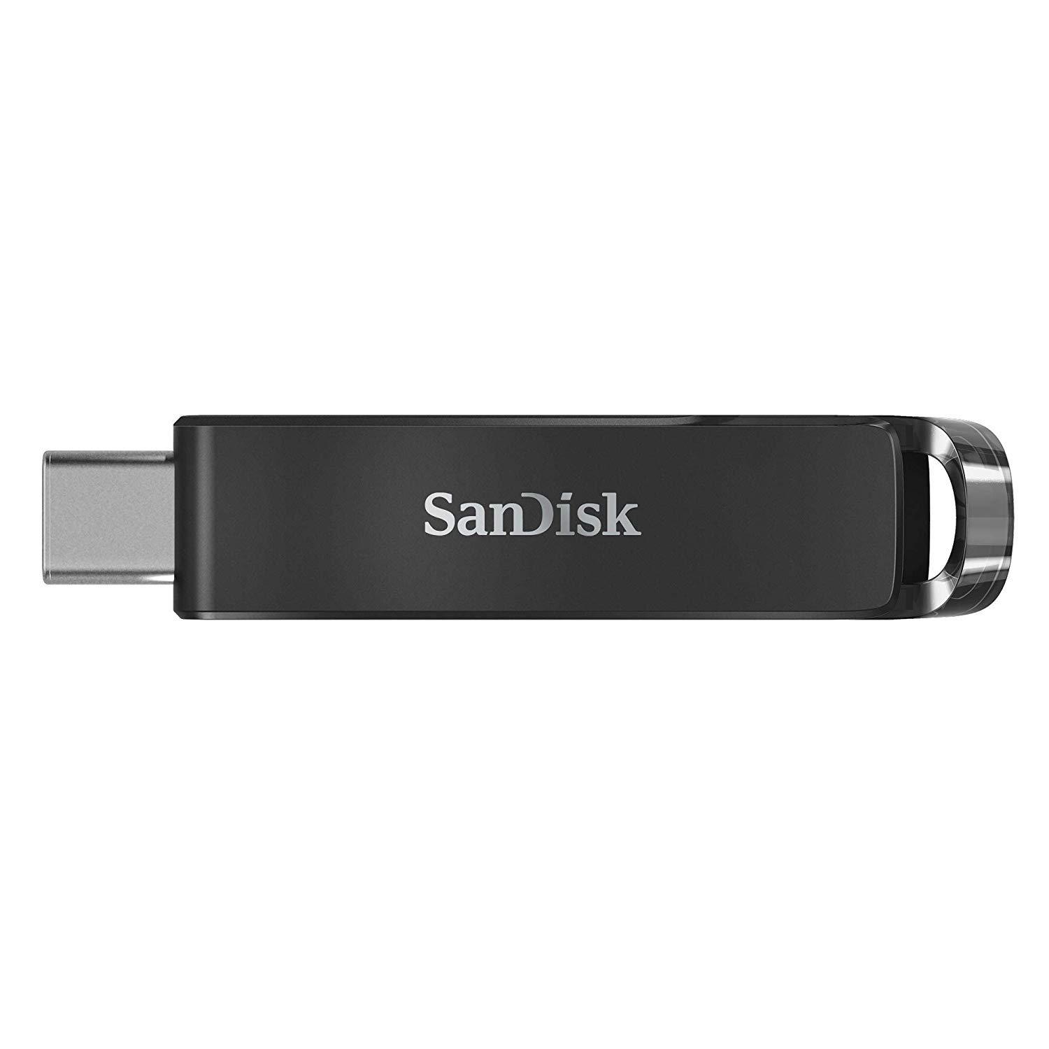 Everything But Stromboli SanDisk Ultra USB 256GB Type-C Flash Drive Works with Dell XPS 13 Touch, XPS 15, XPS 17, XPS 13 2-in-1 PCs & Laptops (SDCZ460-256G-G46) Gen 1 USB 3.1 Bundle with (1) Everything But Stromboli Lanyard