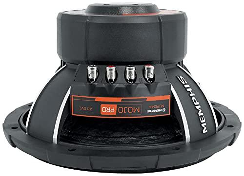 Memphis Audio Memphis Audio MJP1244 12 in 1500 Watt MOJO Pro Car Audio Subwoofer DVC 4 ohm Sub, Black