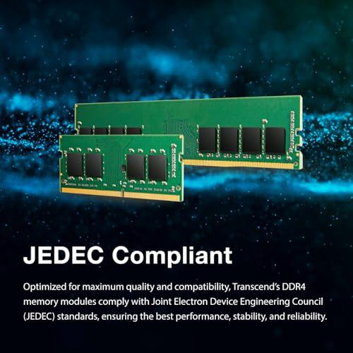 Transcend Transcend DDR4 DRAM Module (JetRam) U-DIMM 3200 Mbps 2Gx8 32GB (JM3200HLE-32G)