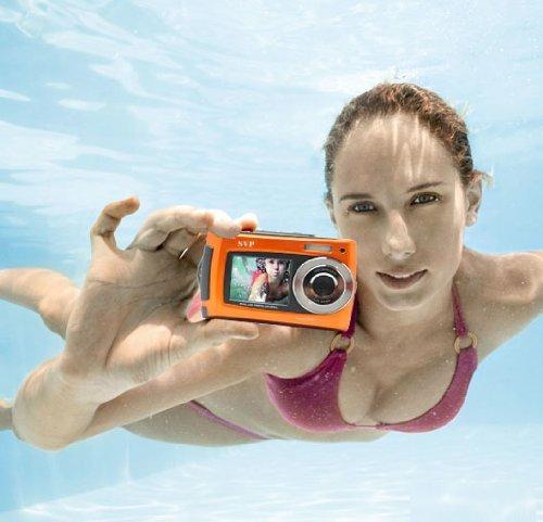 SVP SVP 2.7" Dual Screen Orange Aqua5800 Underwater Camera