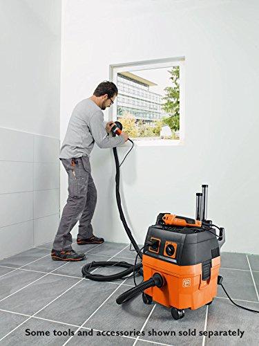 Fein Fein Turbo I Wet/Dry Dust Extractor - 5.8-Gallon Capacity, 151 CFM Suction, Anti-Static System, Quiet 66 dB Operation - Includes Hose and Filter - 92035236090